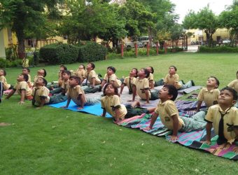 Interschool events international yoga day 2024 2