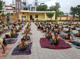 Interschool events international yoga day 2024 4
